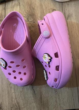 Крокси crocs c13 на високій підошві 💞