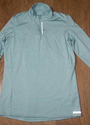 Женская спортивная кофта лонгслив рашгард decathlon kalenji s