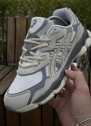 Кросівки asics gel nyc, світлі 108-2