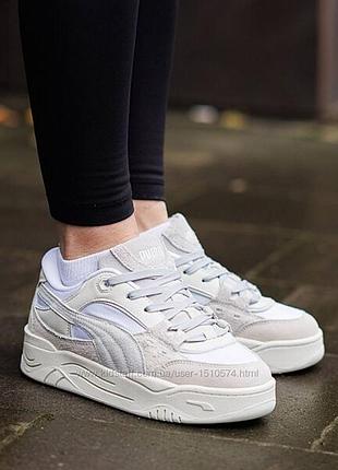 Р.37-41 кроссовки puma 180 grey white pm035