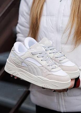 Р.37-41 кроссовки puma 180 grey white pm035