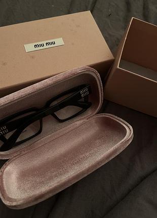 Miu miu оправа mu 04xv 1ab1o1 54