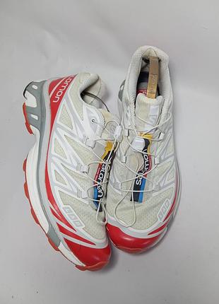 Кроссовки унисекс salomon xt-6 adv #4d беже 10.569
