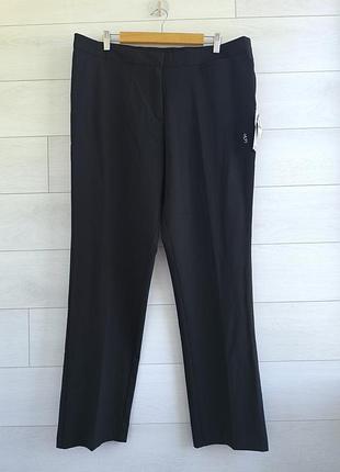 Новые зауженные классические брюки/брюки lycra eur 46 - 48 р. u9 18 - 20 г. черные