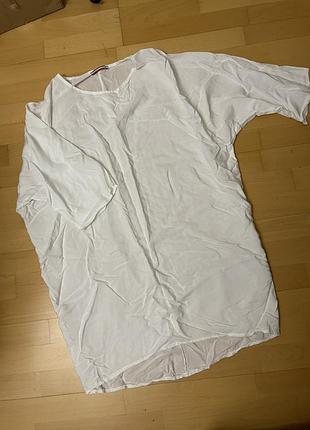 Жіноча сорочка з тонкої бавовни італія xl/xxl 5