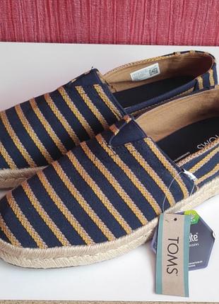 Новые мужские эспадрильи Toms men alp rope 2.0