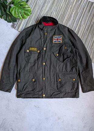 Barbour union wax jacket ваксированная куртка размер л