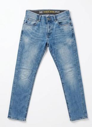 Джинси чоловічі lee extreme motion mvp slim fit tapered (w31 l32)