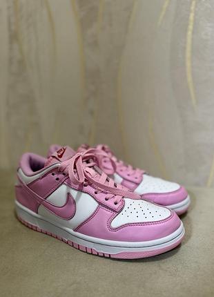 Кросівки nike dunk жіночі, розмір 39, рожеві оригінал
