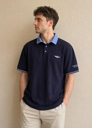 Футболка поло aeronautica militare - 100% cotton