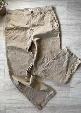 Брюки чоловічі, gap, 34 розмір, котонові, бежеві
