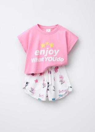 Летний костюм zara размер 11-12 лет