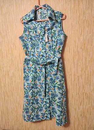 Халат женский хлопковый р.48-50/l-xl
