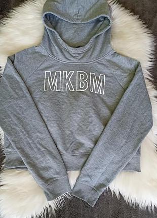 Жіночий кроп-худі від бренду mkbm