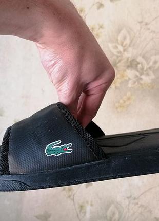 Шлепанцы lacoste l 30 slide sport на стопу 28,5-29 см