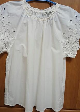 Сорочка вишиванка з коротким рукавом tom tailor, розмір s