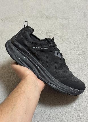 Skechers dlux trail black 46р 30см кросівки оригінал