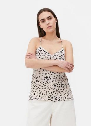 Топ на бретелях с открытой спиной primark размер л
