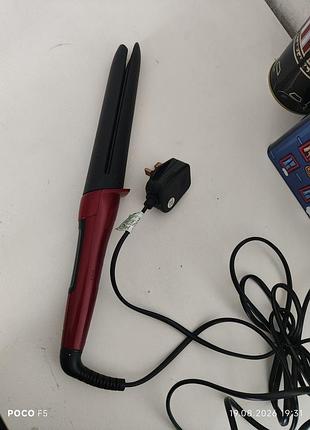 Конусна плойка для волосся remington ci96w1 silk curling