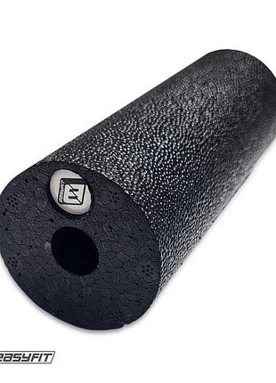 Массажный ролик easyfit epp 15х5 см черный