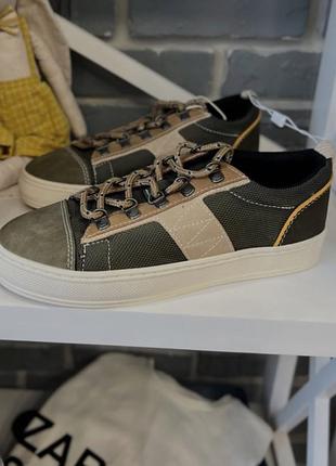 Кеди хакі zara