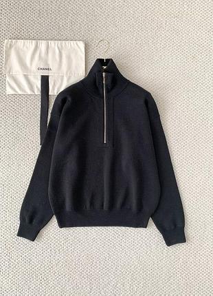 Жіночий чорний светр на блискавці 🤎 new  new з нової колекції métiers d’art 26 ✨