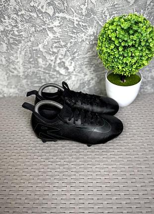 Nike mercurial бутсы копы сороконожки 33 размер детские футбольные черные