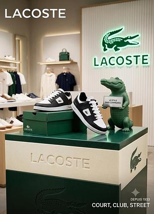 Lacoste кросівки жіночі шкіряні carnaby set leather sneakers женские кроссовки