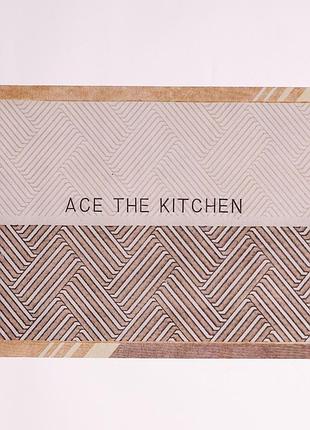 Килимок діатомітовий для сушіння посуду ace the kitchen 40*30 см yiwu hp-42-198
