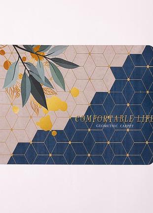 Коврик диатомитовый для сушки посуды comfortable life 40*30 см yiwu hp-42-203