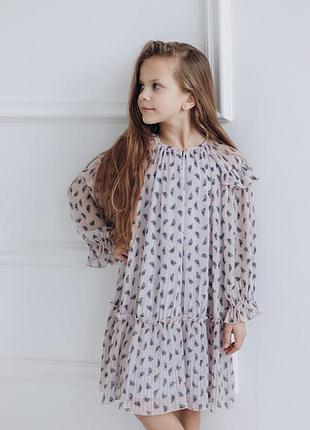 Фірмове дуже гарне плаття zara 7-8 років