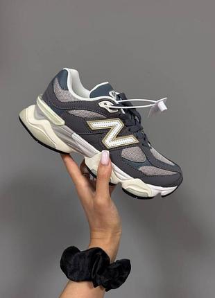 Женские кроссовки new balance 9060 neptune grey / shadow blue / smb+ 🔗