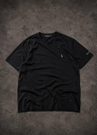 Футболка чоловіча polo ralph lauren, чорна, розмір xxl