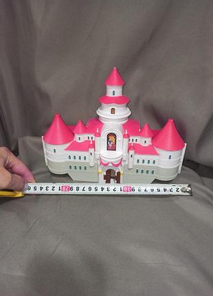 Игровой набор замок марио jakks pacific super mario bros. mushroom kingdom castle playset