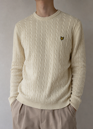 В'язання світер від бренду lyle& scott