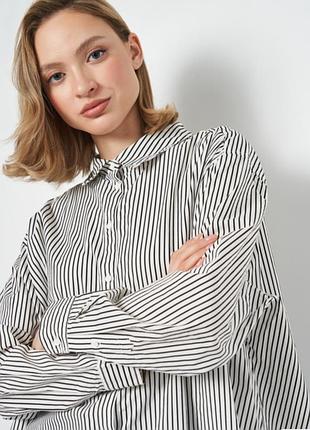 Рубашка в полоску  h&amp;m