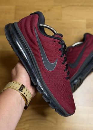 Оригінальні кросівки nike air max 2017 team red