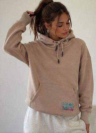 Худи трехнитка на флисе cotton