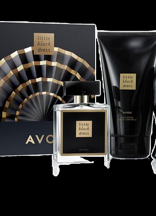 Парфюмированный парфюмный набор парфюма avon little black dress получился срок