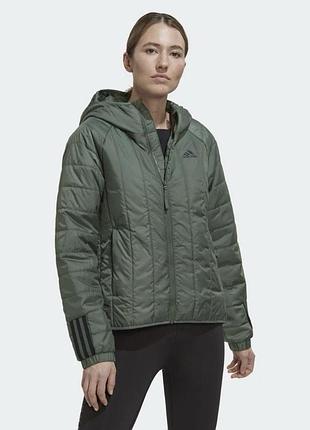 Женская утепленная куртка adidas оригинал.