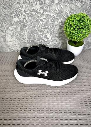 Under armour charged surge кроссовки 45 размер спортивные черные