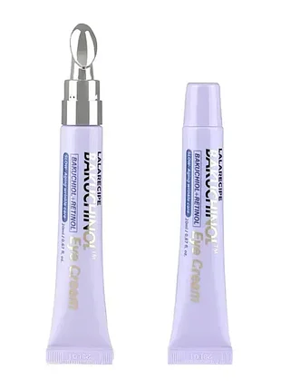 Крем для зони навколо очей з бакучіолом та запаскою lalarecipe bakuchiol eye cream (20 мл + запаска 20 мл)