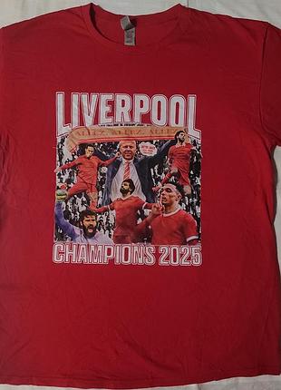 Футболка liverpool ливерпуль футбол