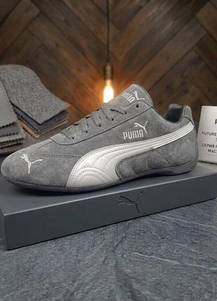 Puma speedcat og темно серые кроссовки женские пума кроссовки кроссовки