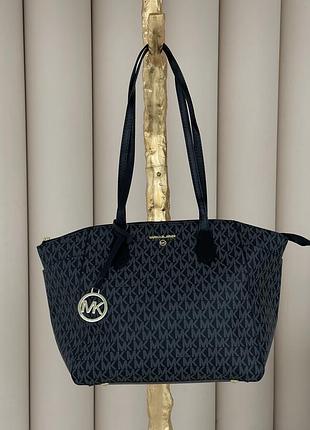 Сумка - шоппер michael kors medium черный женский