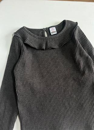 Кофтинка в рубчик 3-4 2