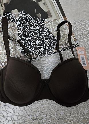Бюстгалтер гладенькій на тонкому поролоні thir❤️dlove t-shirt bra