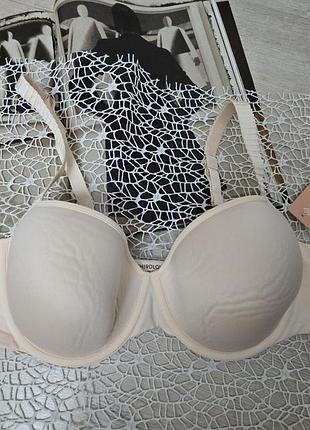 Бюстгалтер гладенькій на тонкому поролоні thirdlove t-shirt bra