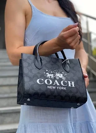 Женская сумочка coach черная