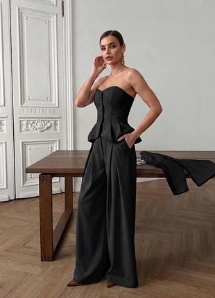 Костюм брюки и корсет